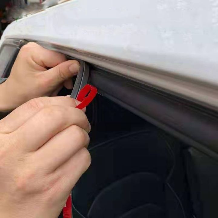 แถบสติกเกอร์บีซีลกันฝุ่นกันน้ำรูปทรงตัวยูนิเวอร์ซัลแถบกันอากาศที่เก็บเสียงเสียงขอบประตูรถ