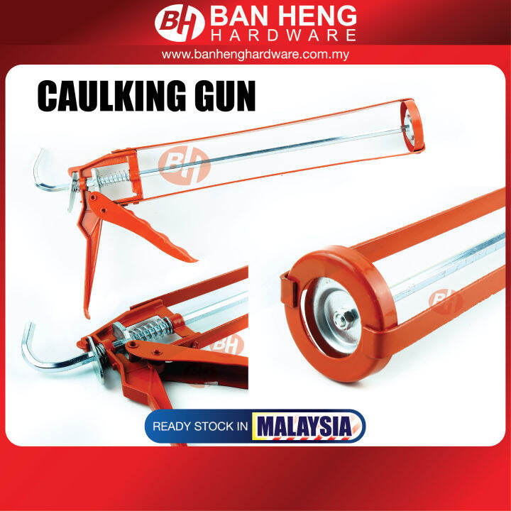 SILICONE CAULKING GUN (ORANGE) Lazada