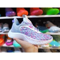 2023 Hot Sale Original✅ UA* Curry- 9 Flow- Low Mens BluePinkWhite Fashion Basketball Shoes [Free Shipping] {Limited Time Offer}