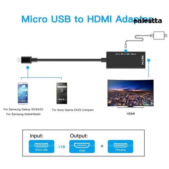 อะแดปเตอร์แปลง-5-pin-micro-usb-male-to-hdmi-female-1080-p-hd-tv-สําหรับ-android