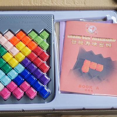 2023 รหัสผ่านบล็อกอัจฉริยะ Xiaoguaidan 864 คำถาม Tetris Mystery Plane Puzzle ของเล่นเพื่อการศึกษาสำหรับเด็ก