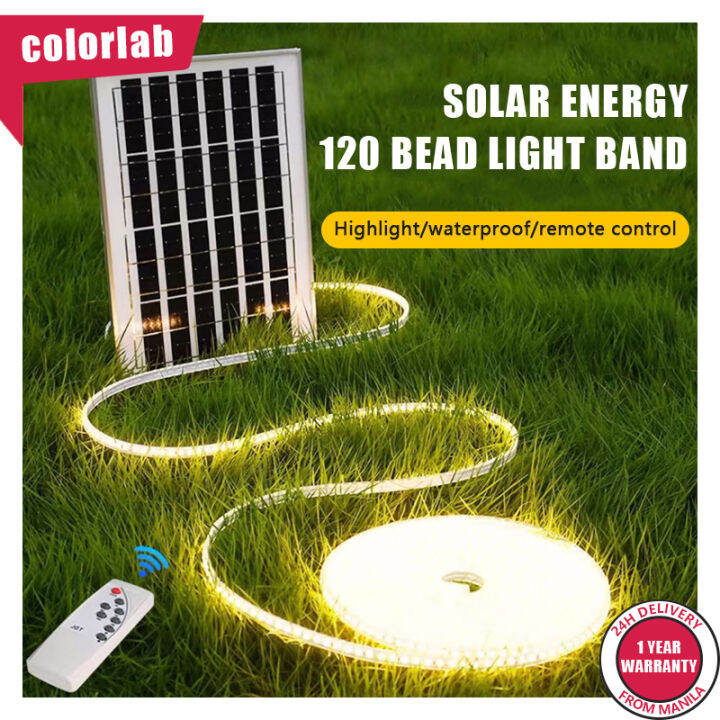 Colorlab 5/10/20M Outdoor Solar Waterproof Flexible Warm Led Strip