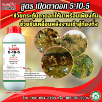 สูตรเปิดตาดอก 5-10-5 ลิกนินไฟ