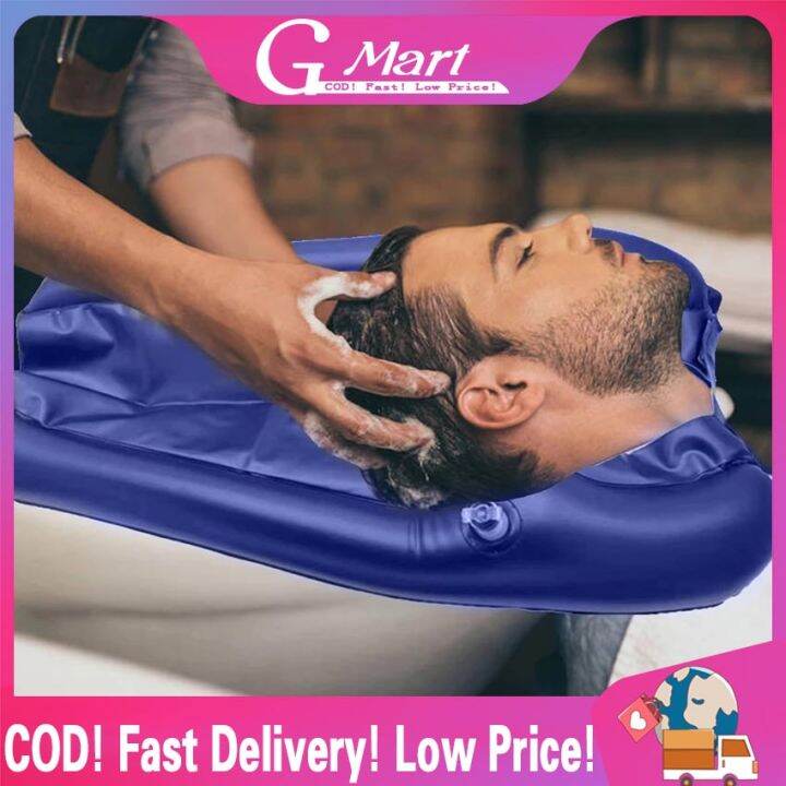 PVC Inflatable Shampoo Basins Salon Portable Shampoo Pad Material Sink