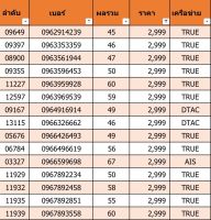 เบอร์สวย เบอร์มงคล H05