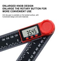 ✿ Electronic Digital Meter Angle Inclinometer Angle Digital Ruler Electron Goniometer Protractor Angle Finder Measuring Tool