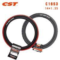 ยางล้อขนาดเล็ก CST VOLTAIC สำหรับเด็กพับได้60TPI 14X1.35 14นิ้ว16X1.35 C1653กันลมยางท่อโครงจักรยาน