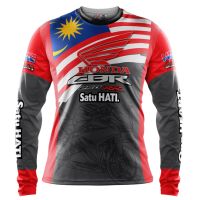 2023 NEW   cbr250rr honda baju malaysia v3 (short/longsleeve)  (Contact online for free design of more styles: patterns, names, logos, etc.)