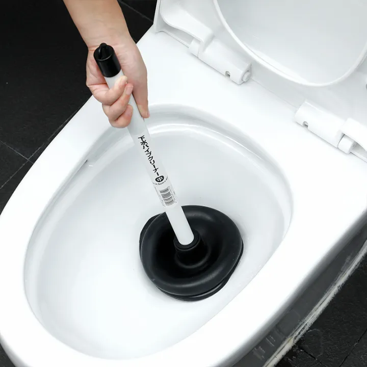 Japanese Household Toilet Strong Drain Plunger Rubber Drainage Facility