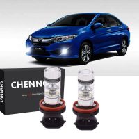 2PC H11 H8ไฟตัดหมอกหลอดไฟสำหรับ HONDA CITY 2017 Bright 6000K อุปกรณ์เสริม