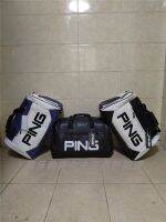 Pingbags ถุงกอล์ฟใหม่ความจุมากทั้งชายและหญิงกระเป๋ากอล์ฟรับกระเป๋าภายในรองเท้า2023นำเข้าต้นฉบับ