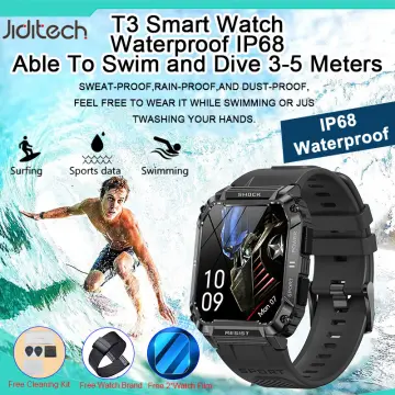 jpantech Smart Watch, Bluetooth Smartwatch per Uomo Donna Bambini