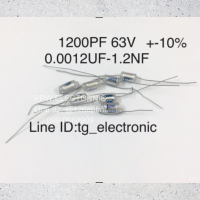 10ชิ้น 1200PF 0.0012UF 122PF 122K 1.2NF 63V C โพลิสไตรีน ของดี เก่าเก็บ แท้จากญี่ปุ่น  คุณภาพเต็ม100% อะไหล่วงจรอิเล็กทรอนิกส์