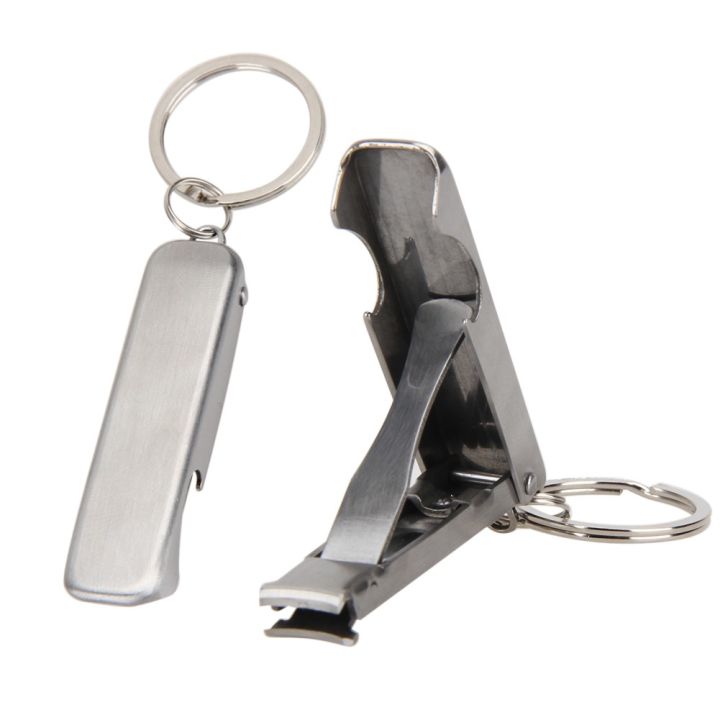 multifunctional-2-in-1-bottle-opener-hand-toe-nail-clippers-cutter-with-keychain