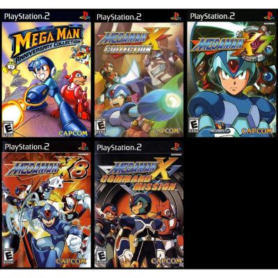 Mega Man เมก้าแมน (ร็อคแมน) ทุกภาคของ  Playstation 2 (PS2)