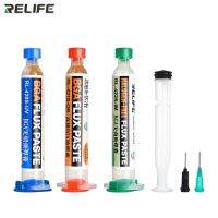 ฟลักซ์หลอด Relife RL-420S-UV RL-421S-OR RL-422S-IM Flux บัดกรีเชื่อมขั้นสูงน้ำมัน Flux จาระบี10cc บัดกรีซ่อมวาง