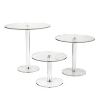 8/10/12inch Cake Stand Easy To Clean For Events And Parties Transparent