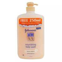 Johnsons จอห์นสัน PH 5.5 Nourishing body wash 1000 ml. - Honey