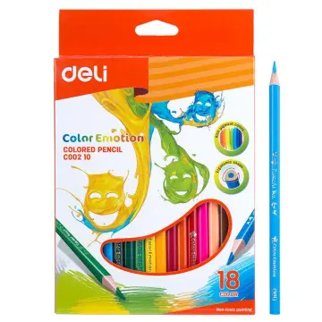 Deli Colour Kids 12 Jumbo Colour Pencils EC00600