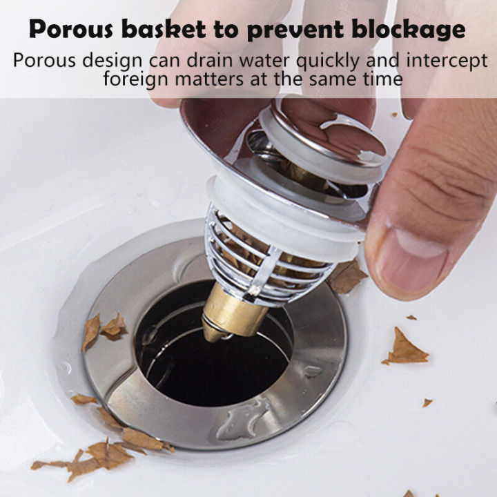 universal-basin-core-bathroom-wash-drain-stopper-filter