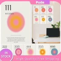 PUDE 8x10นิ้ว อุปกรณ์ตกแต่งห้อง ผ้าใบแคนวาส หลากสี ตกแต่งห้องนอนสวยงาม มินิมอล ตกแต่งห้องสวยงาม ห้องนอนและห้องนอน