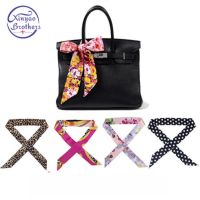 ✑✼♤ Cheapest women ladies headband silk scarf Fashion Scarf Hair Bags Handle Decoration Tie Multifunction Hand Ribbon Scarf