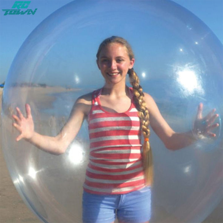 ลูกบอลยางนิ่มเติมน้ำสำหรับงานปาร์ตี้กลางแจ้งลูกบอลลูกโป่งยางเติมน้ำในบอลชายหาดเป่าลมลูกบอลฟองอากาศ