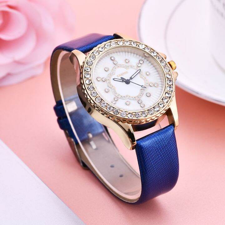 cod-wholesale-guote-mother-of-pearl-watch-womens-luminous-diamond-shiny-belt-quartz-cross-border-fashion-for-women