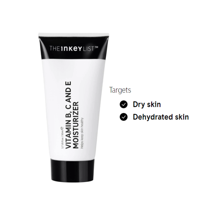 The INKEY List Vitamin B, C And E Moisturizer 50ml (Lightweight Daily