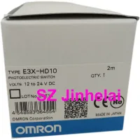 OMRON E3X-HD10ของแท้เดิม Photoelectric Switch Sensor 2M Optical Fiber Amplifier