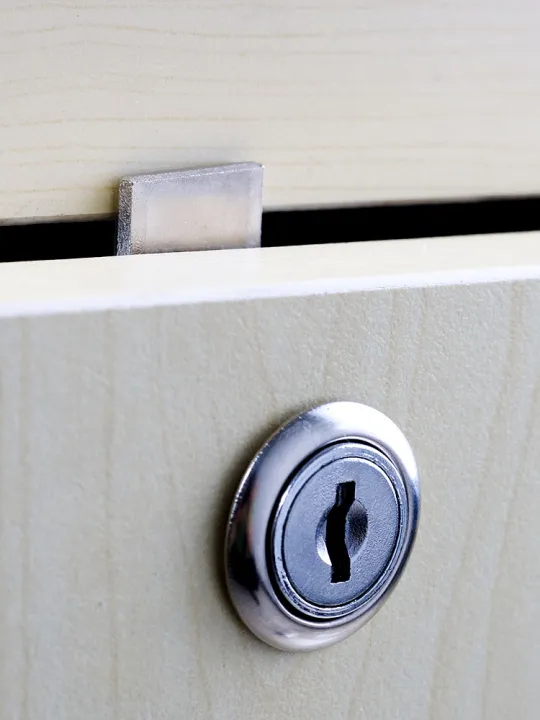 Desk Drawer Lock Cabinet Lock Household Cabinet Door Lock Wardrobe Lock Lengthened Furniture