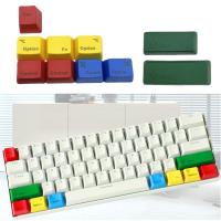 10Pcs Mac Keycapปุ่มกดคีย์บอร์ดเครื่องกลกุญแจหมวกCommandตัวเลือกOEMความสูง