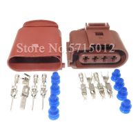 4 Hole 1J0973824A 1J0973724A 3.5mm Waterproof Female Male Auto Oxygen Sensor Plug Harness Connector Sockets For VW