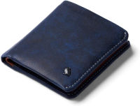 Bellroy Coin Wallet (Slim Coin Wallet, Bifold Leather Design, Holds 4-8 Cards, Magnetic Closure Coin Pouch) One Size Ocean