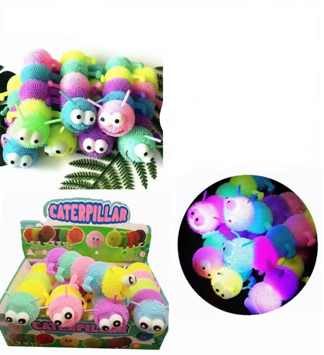 YMC Stress Relief Puffer Caterpillar Colorful | Lazada PH