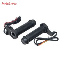 ♚✆ MotoLovee Motorcycle Heated Grip Motorbike ATV Hand Hot Grips 7/8 22mm Handle Electric Bar Warmer 12V 2Pieces/Pair