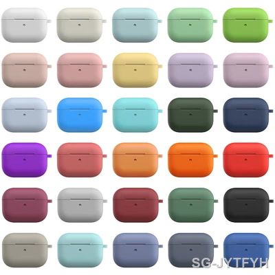 Silicone Cases For Airpods Pro 2019 Protective Sleeve Replaceable Wireless Earphone Protective Shell For Apple AirPods Pro Cover