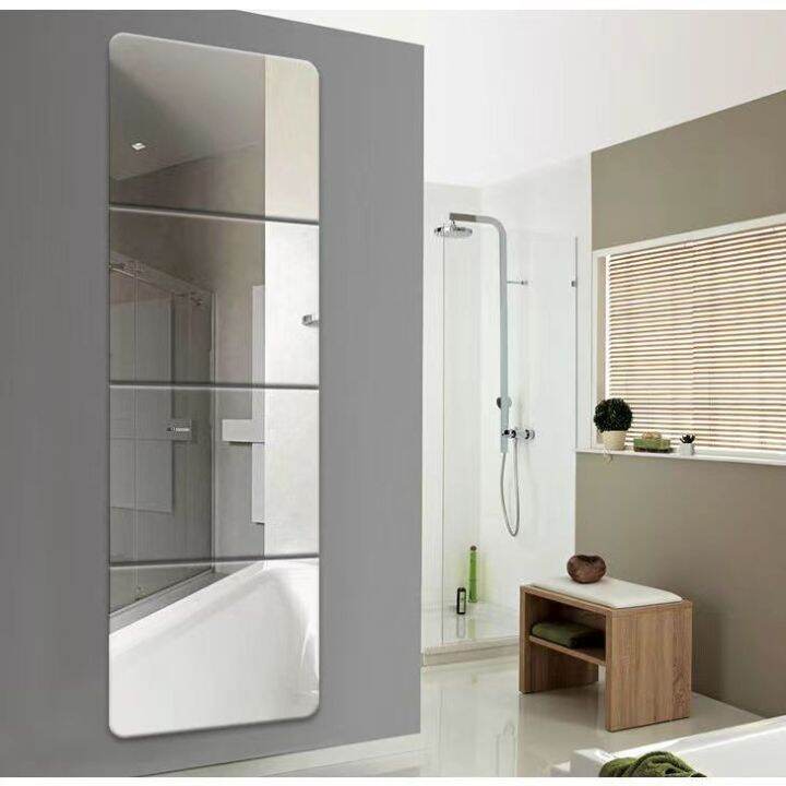 HD fulllength mirror Stitching mirror wallmounted selfadhesive