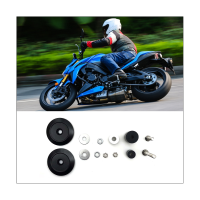 ฝาครอบแบบมีรูสำหรับกรอบสำหรับ SUZUKI GSX-S1000 2016-2020 GSX-S1000GT 2022 KATANA 2019-2022ฝาครอบปลั๊กมอเตอร์ไซค์สีดำ