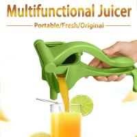 ✈✺ Xiaomi Multifunctional Juicer Fruit Lemon Portable Mini Juicer Kitchen Tools Manual Juicer Handheld Non electric lemon squeezer