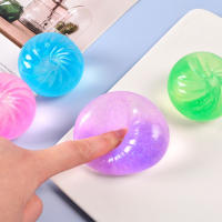 Funny Crystal Buns Anti-stress Squeeze Toys Safe and Non-toxic Novelty Decompression Toys for Kids Adults Anxiety Stress Relief Toy