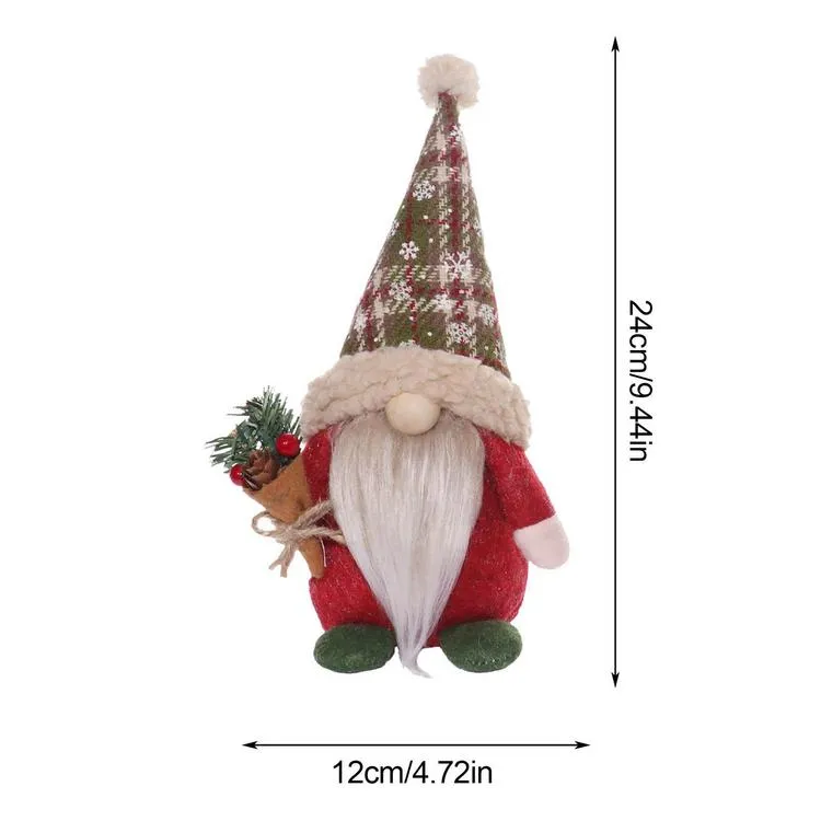 Christmas Gnome Table Decor Creative Swedish Tomte Gnome Cute ...