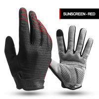 CoolChange Mens Cycling Gloves Long Finger Gel Pad Sport MTB Bike Touch Screen Bicycle Full Finger Glove Guantes Ciclismo