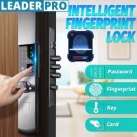 4.8V Fingerprint Lock Security Electronic Smart Door Lock APP Touch Password Keypad Card Fingerprint 5 Way Door Lock Electronic Hotel