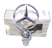 โลโก้เบนซ์ ดาวลอย งานโลหะ Mercedes Benz Star Bonnet Emblem W123 S124 A124 C124 W123 S123 C123 Coupe E-Class W201 190E 190D W126 S-Class