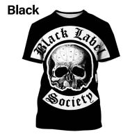 2023 new arrive- xzx180305   New 3D Print with Black Label Society Cool Graphic T-shirt Casual Round Neck Short Sleeve Top DIY Customization (Free Customization) NAME&amp;LOGOï¼‰ S-5XL