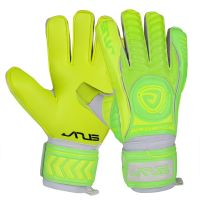 4mm Germany thicken latex pvc professional kids men goalkeeper gloves football 5 finger save guard keeper goalie soccer gloves