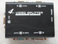 1 sampai 4 port VGA video splitter 1-in-4-out duplikator 250 MHz perangkat cascadedable Boots Sinyal Video 65 m 1920x1440