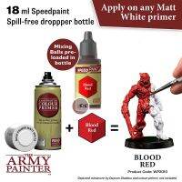 ?มีของพร้อมส่ง? Army Painter Speedpaint Blood Red - 18ml AP-WP2010 สีทาโมเดล สีอะคริลิค สูตรน้ำ มี Mixing balls ในขวด