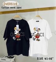 T-SHIRT? Collection ? เสื้อยืดคอกลม Over Size งานแบรนด์ งานป้าย ครบไซต์ พร้อมส่ง KS085